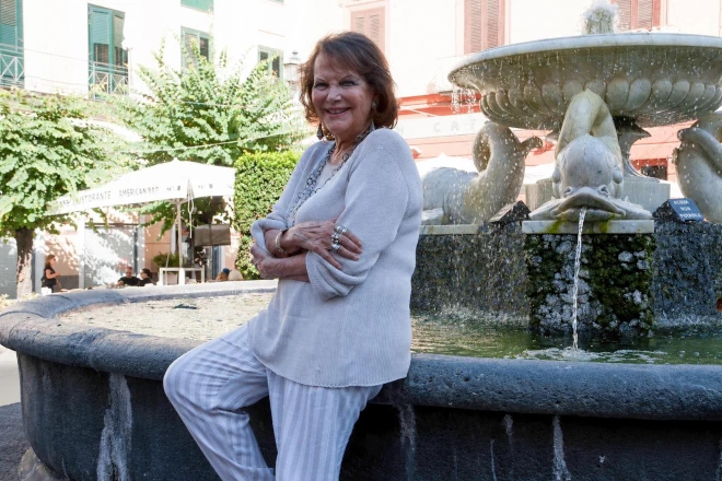 Claudia Cardinale nel 2017 al Social World Film Festival