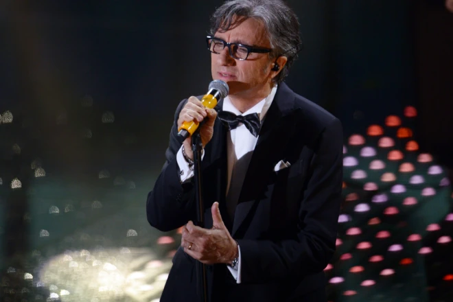 Gaetano Curreri al 66esimo Festival di Sanremo (13-02-2016). Foto di Corrado Corradi