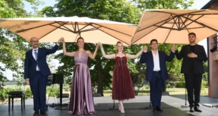 Musica Maestro, Paolo Andreoli, Maria Francesca Rossi, Ksenia Overko, Giuseppe Infantino, Paolo Delai. Foto di Corrado Corradi