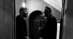Salvatore Esposito e Fortunato Cerlino. Foto da Facebook