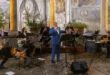 Gennaro Pisapia con il gruppo Smeraldo