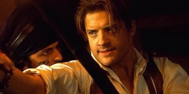 Brendan Fraser in una scena di La Mummia 4 © Ufficio Stampa