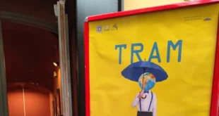 L'ingresso del Teatro Tram di Napoli
