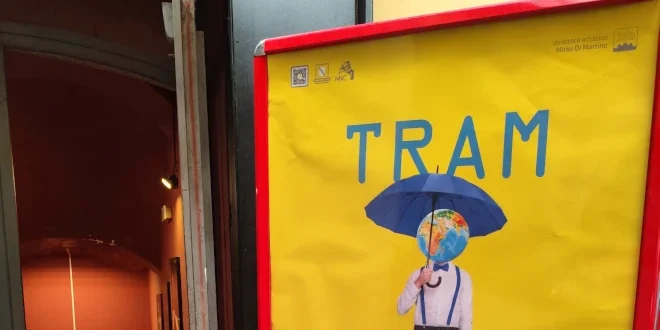 L'ingresso del Teatro Tram di Napoli