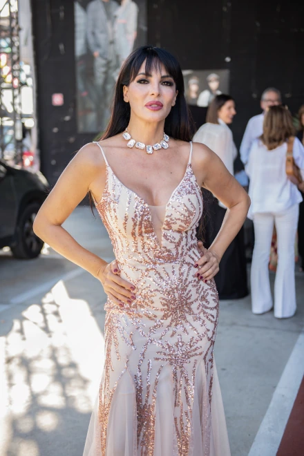 Miriana Trevisan alla Settembre Fashion Week (Milano, 2026) © Alessandro Fabbri