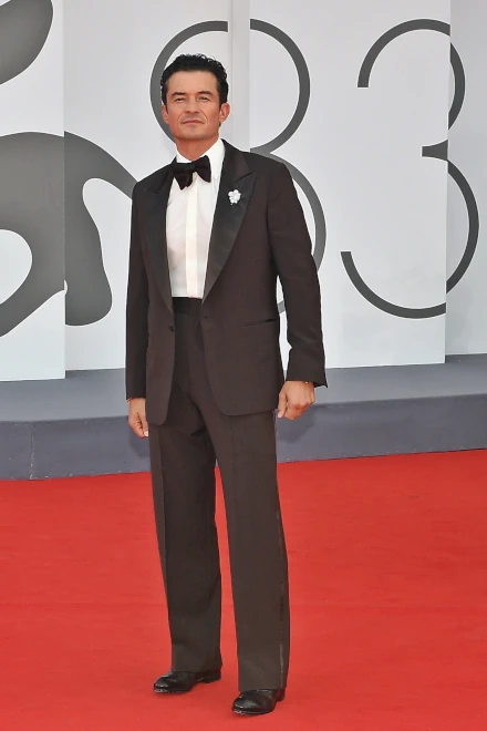 Orlando Bloom alla prima di Bucking Fastard (Venezia, 03-09-2026) © Corrado Corradi