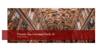 Premio San Giovanni Paolo II © Fondazione Vaticana Giovanni Paolo II