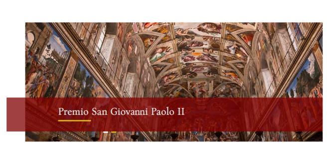 Premio San Giovanni Paolo II © Fondazione Vaticana Giovanni Paolo II