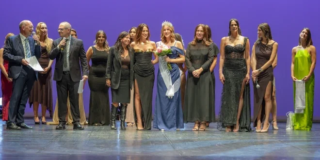 Un momento della premiazione a Miss Ferrara 2026 © Pierluigi Benini