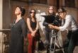 Silvia Salvatori sul set di Eva Mameli Calvino